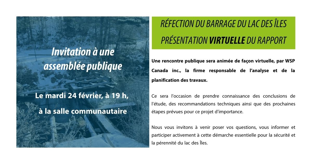Présentation du barrage Facebook