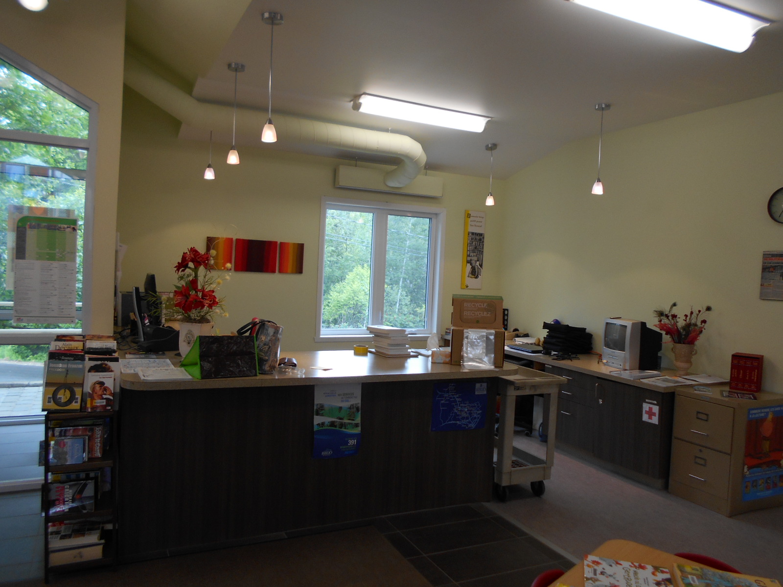 Comptoir d'acceuil